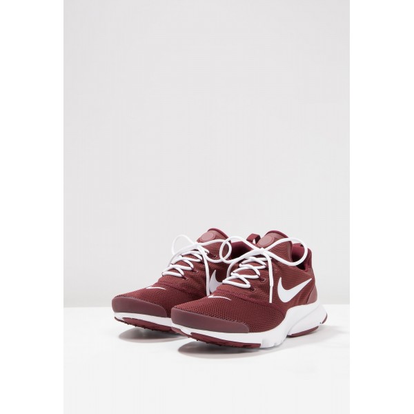 Damen Nike Footwear Für Sport PRESTO FLY (GS) - Turnschuhe Low - Dunkel Team Rot/Weiß
