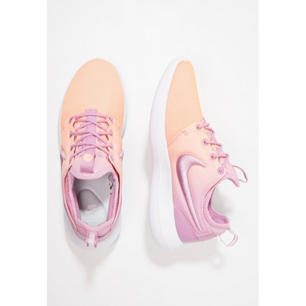 Damen Nike Footwear Für Sport ROSHE TWO BR - Sportschuhe Low - Orchid/Sunset Glow/Lachsrosa