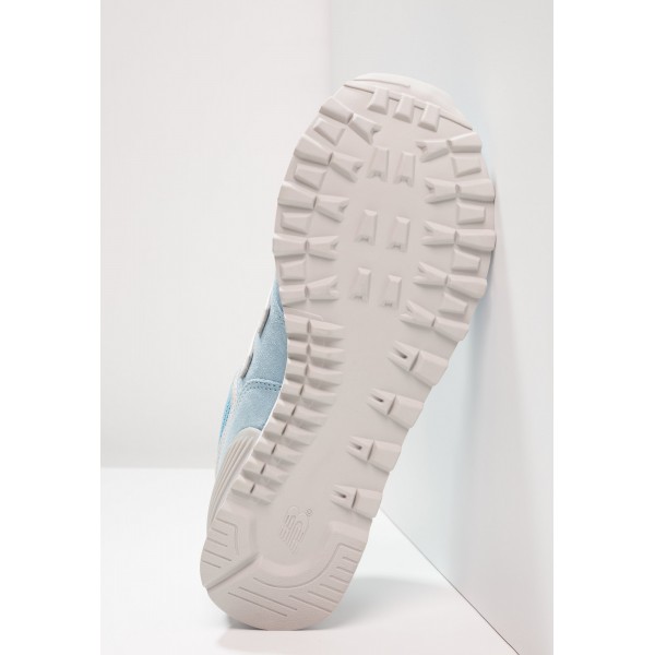 Fashion New Balance WL574 Wildleder Sneaker low für Frauen - Himmelblau und Blau