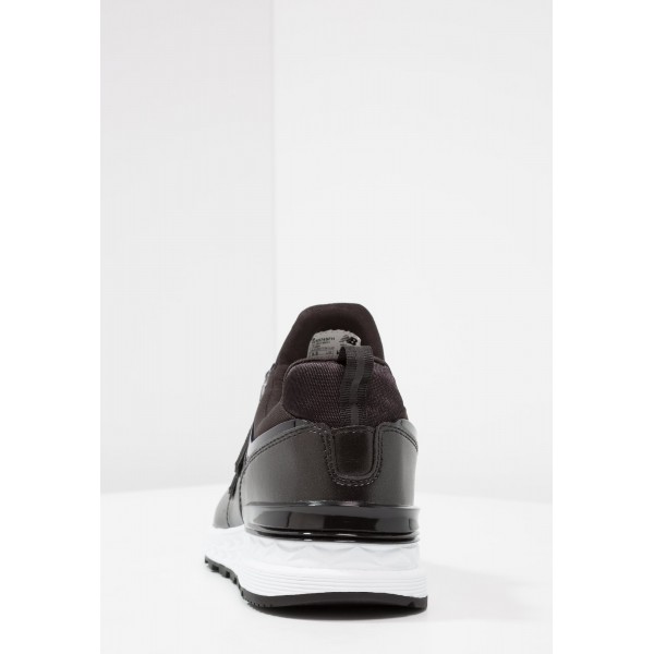 New Balance Leder 574 Low Sportschuhe für Frauen - Anthrazit Schwarz Weiß