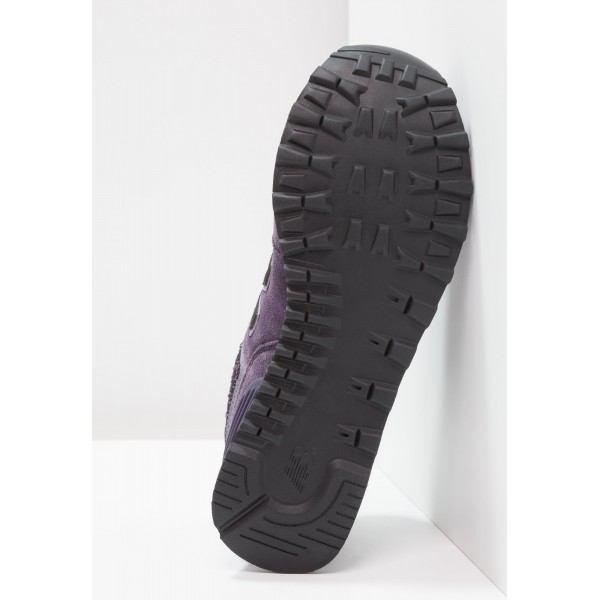 New Balance WL574 Sneaker Low für Damen - Lila schwarz Weiß