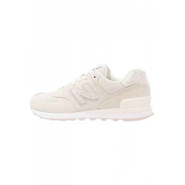Damen New Balance WL574 Low Sportschuhe - offwhite/weiß Pearl Rare