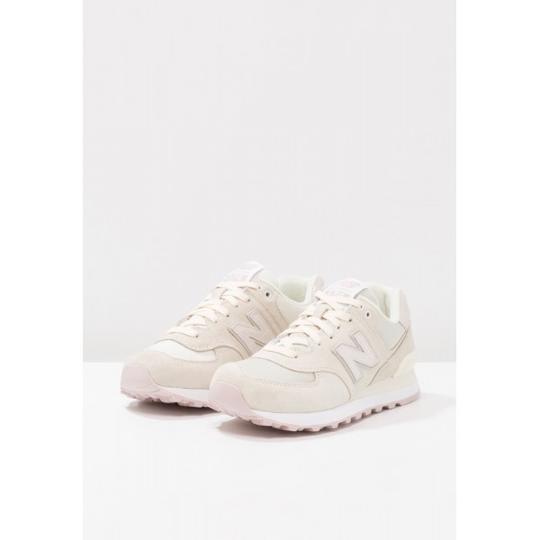 Damen New Balance WL574 Low Sportschuhe - offwhite/weiß Pearl Rare