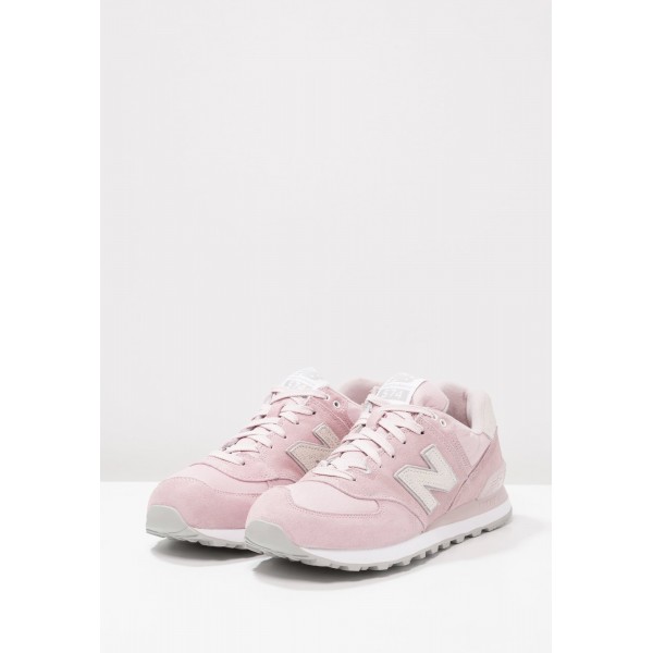 New Balance WL574 low damen sportschuhe - nude/Bloßes Rosa/Weiß