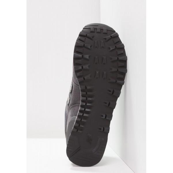 New Balance WL574 Sneaker Low für Frauen dunkelgrau/tiefes marineblau Weiß schwarz