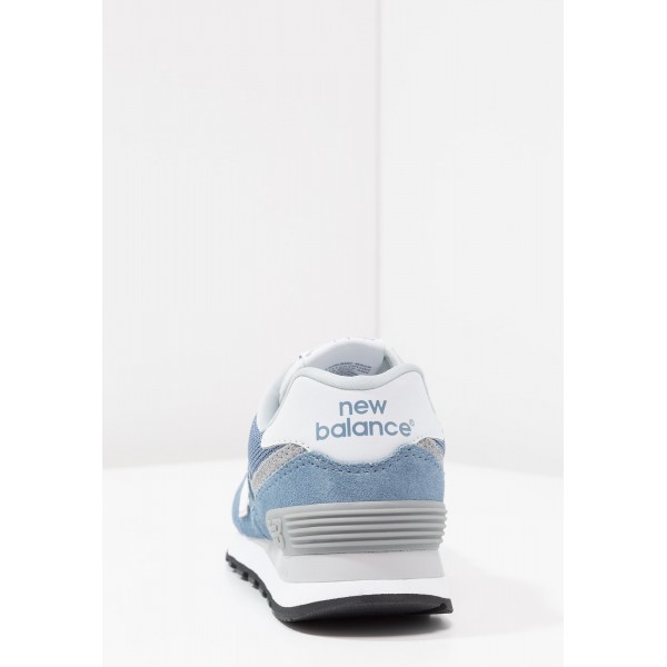 Damen New Balance WL574 sneaker Low - Hellblau Grau Weiß Schwarz