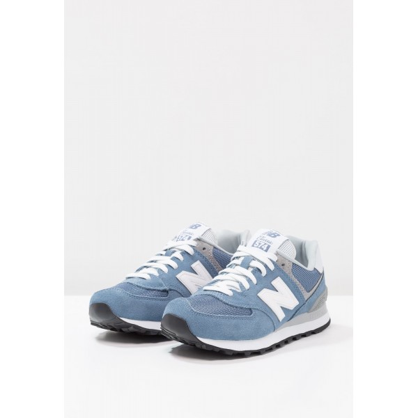 Damen New Balance WL574 sneaker Low - Hellblau Grau Weiß Schwarz