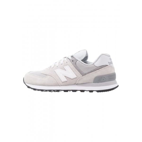 New Balance WL574 Sneaker low für Frauen - Hellgrau/Weiß/Schwarz