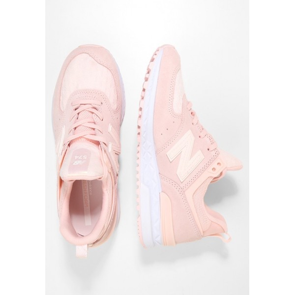 New Balance WS574 - Sunrise Glow/Hellpink/Weiß Schuhe für Damen zum Laufen