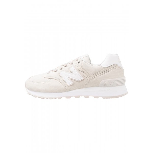 Lufschuhe Frauen New Balance WL574 - Moonbeam/Beige/Hellgrau Weiß