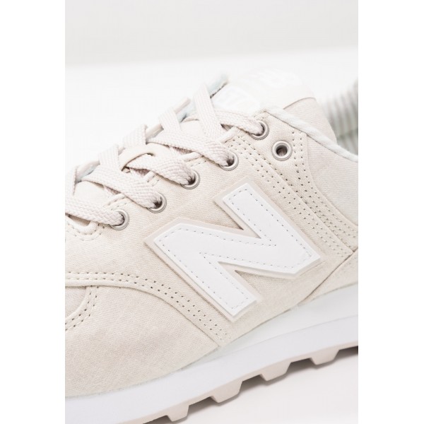 Lufschuhe Frauen New Balance WL574 - Moonbeam/Beige/Hellgrau Weiß