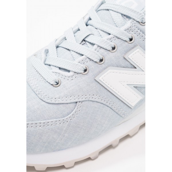 New Balance WL574 - Damenschuhe Low für Sport - light porcelain blue/Hellblau/Weiß