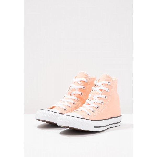 Damen / Herren Converse CHUCK TAYLOR ALL STAR HI - Laufschuhe Hoch - Sunset Glow/Lachsrosa/Neon Orange/Weiß