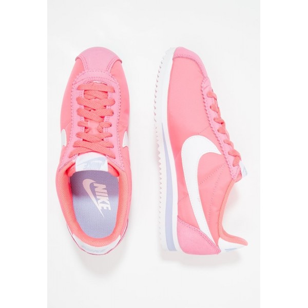 Damen Nike Footwear Für Sport CLASSIC CORTEZ NYLON - Trainingsschuhe Low - Racer Pink/Hot Pink/Weiß