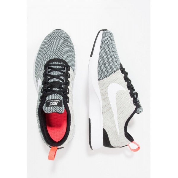 Damen Nike Footwear Für Sport DUALTONE RACER (GS) - Schuhe Low - Anthrazit Schwarz/Weiß/Blassgrau