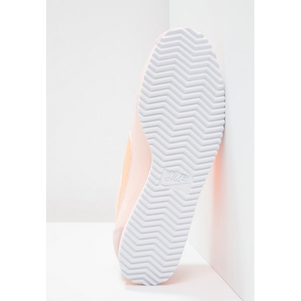 Damen Nike Footwear Für Sport CLASSIC CORTEZ NYLON - Schuhe Low - Sunset Tint/Elfenbein Pink/Hell Orange/Weiß