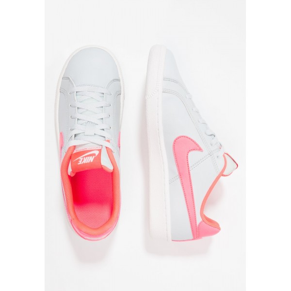 Damen Nike Footwear Für Sport COURT ROYALE (GS) - Schuhe Low - Cool Grau/Hot Punch/Track Rot/Weiß
