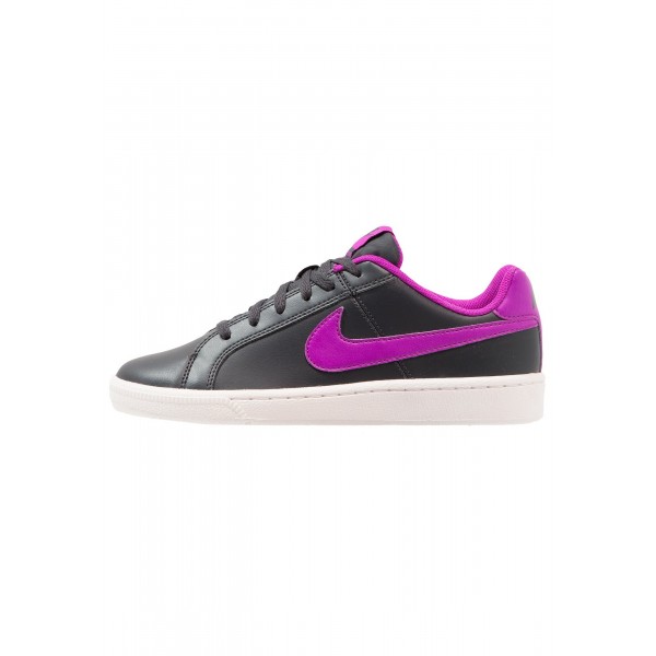 Damen Nike Footwear Für Sport COURT ROYALE (GS) - Laufschuhe Low - Anthracite Weiß/Hyper Violet/Weiß