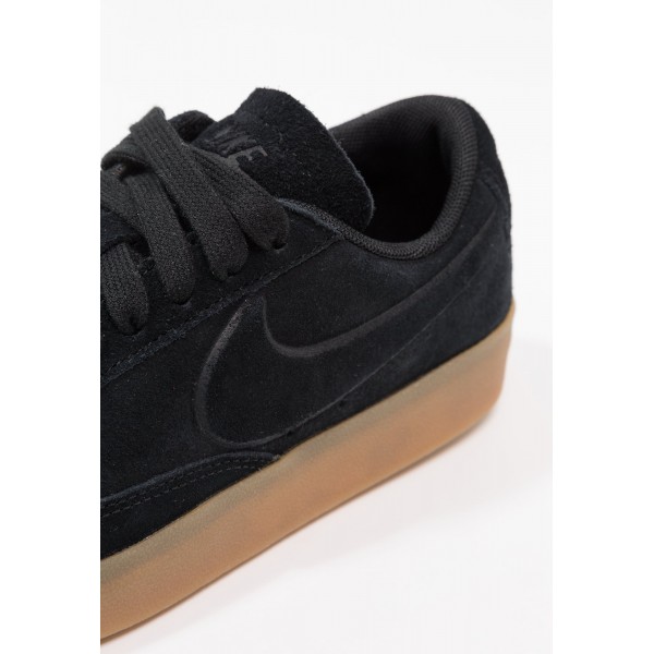 Damen Nike Footwear Für Sport BLAZER Low - Schuhe Low - Dunkel Schwarz/Hellbraun