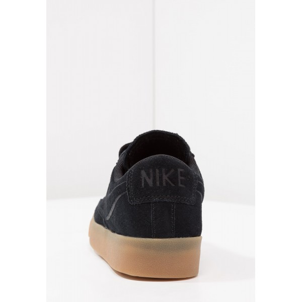 Damen Nike Footwear Für Sport BLAZER Low - Schuhe Low - Dunkel Schwarz/Hellbraun