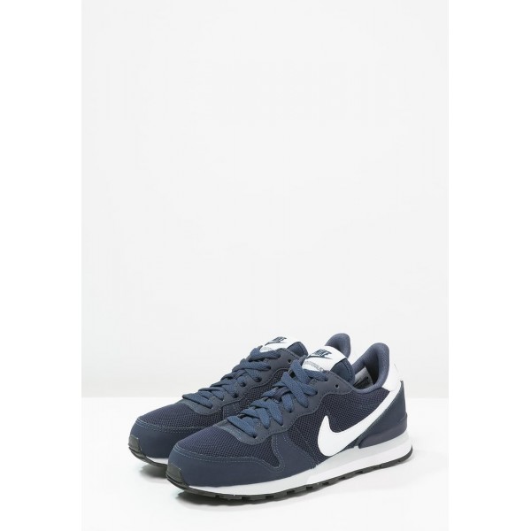 Damen Nike Footwear Für Sport INTERNATIONALIST - Schuhe Low - Obsidian Schwarz/Dunkelmarine/Weiß