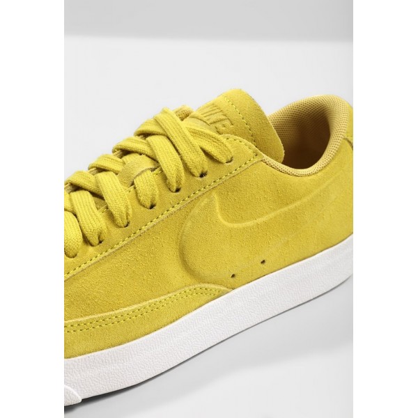 Damen Nike Footwear Für Sport BLAZER Low - Schuhe Low - Electro Lime Gelb/Weiß