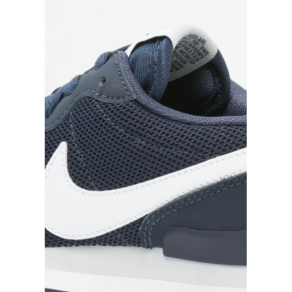 Damen Nike Footwear Für Sport INTERNATIONALIST - Schuhe Low - Obsidian Schwarz/Dunkelmarine/Weiß