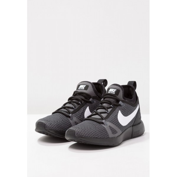 Damen Nike Footwear Für Sport DUEL RACER - Schuhe Low - Anthrazit Schwarz/Weiß/Dunkelgrau