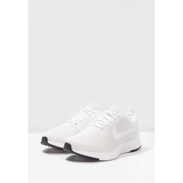 Damen Nike Footwear Für Sport DUALTONE RACER (GS) - Turnschuhe Low - Weiß/Rein Platin