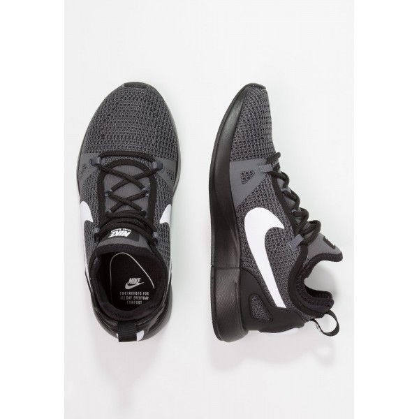 Damen Nike Footwear Für Sport DUEL RACER - Schuhe Low - Anthrazit Schwarz/Weiß/Dunkelgrau