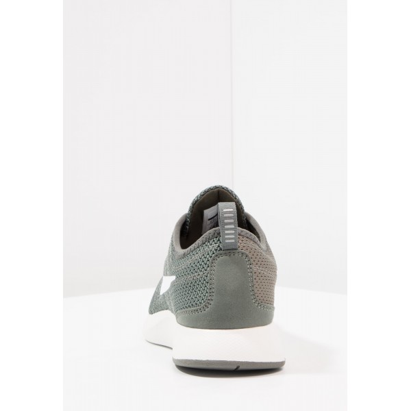 Damen Nike Footwear Für Sport DUALTONE RACER (GS) - Sportschuhe Low - River Rock/Weiß/Anthrazit Grau/Hot Punch