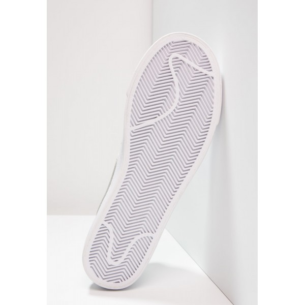 Damen Nike Footwear Für Sport BLAZER Low LE - Schuhe Low - Weiß/Metallic Silber