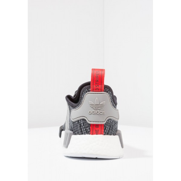 Damen / Herren Adidas Originals NMD_R1 - Schuhe Low - Anthrazit Schwarz/Core Black/Hell Schiefergrau