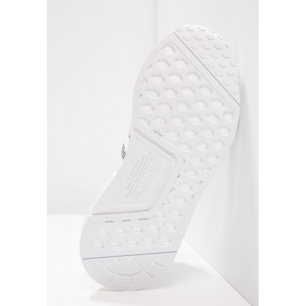 Damen / Herren Adidas Originals NMD_R1 PK - Trainingsschuhe Low - Weiß/Anthrazit Schwarz/Core Black