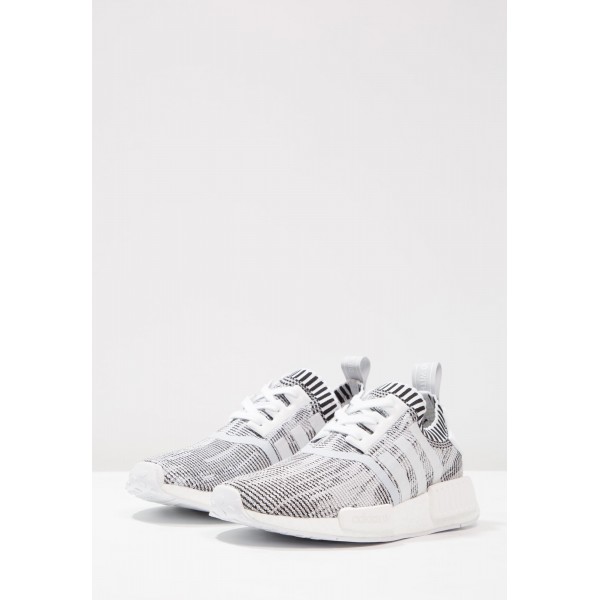 Damen / Herren Adidas Originals NMD_R1 PK - Trainingsschuhe Low - Weiß/Anthrazit Schwarz/Core Black