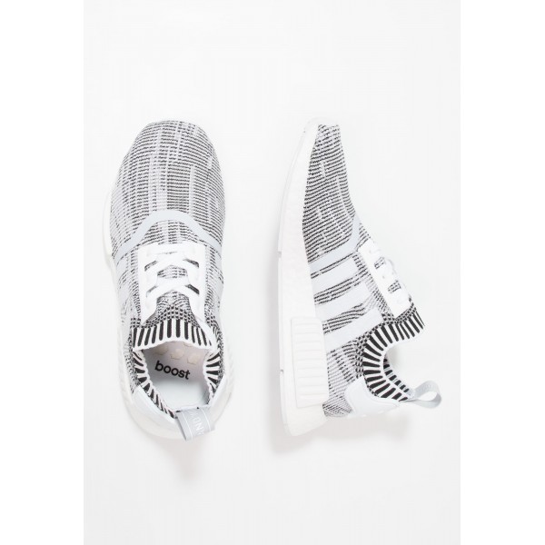 Damen / Herren Adidas Originals NMD_R1 PK - Trainingsschuhe Low - Weiß/Anthrazit Schwarz/Core Black