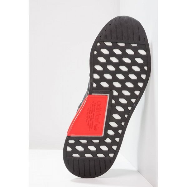 Damen / Herren Adidas Originals NMD_R2 PK - Sport Sneakers Low - Anthrazit Schwarz/Core Black/Weiß