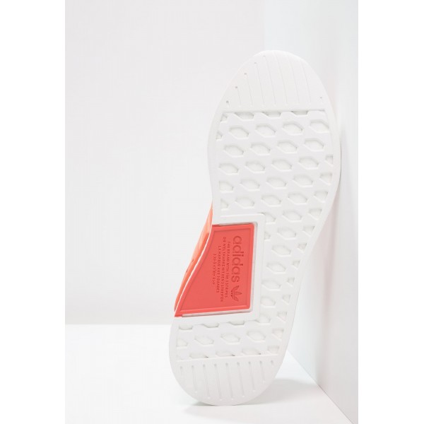 Damen / Herren Adidas Originals NMD_R2 - Laufschuhe Low - Vermilionrot/Hell Orange Rot