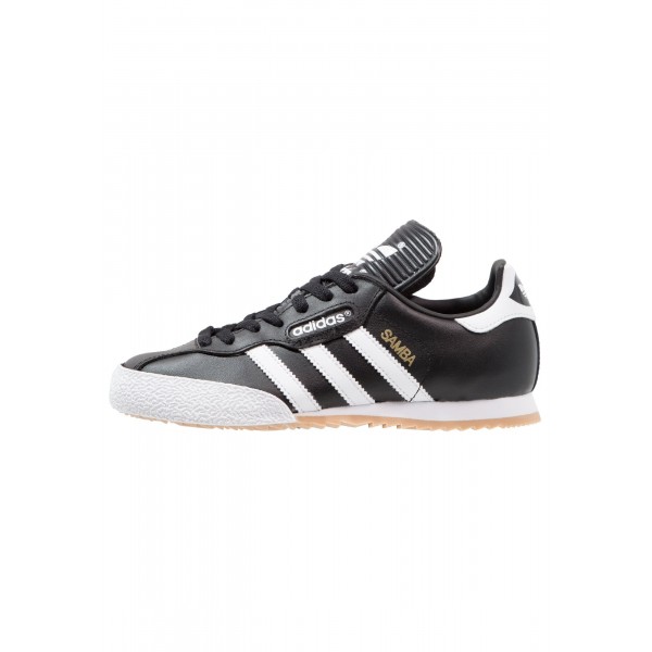 Damen / Herren Adidas Originals SAMBA SUPER - Laufschuhe Low - Obsidian Schwarz/Weiß/Footwear Weiß