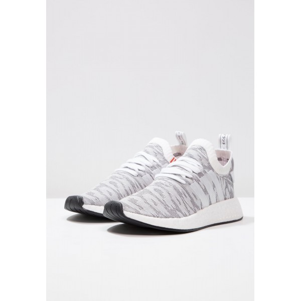 Damen / Herren Adidas Originals NMD_R2 PK - Sportschuhe Low - Cool Grau/Hellgrau/Weiß