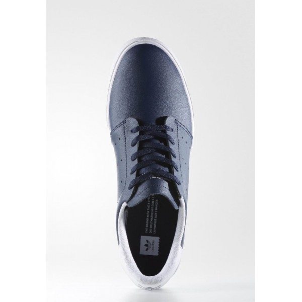 Damen / Herren Adidas Originals Trainingsschuhe Low - Dunkelmarine Blau/Weiß