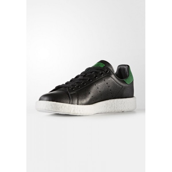 Damen / Herren Adidas Originals STAN SMITH - Fitnessschuhe Low - Obsidian Schwarz/Waldgrün