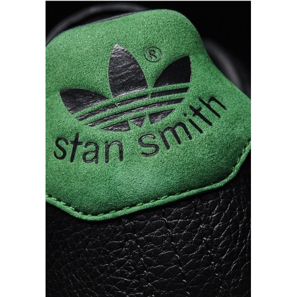 Damen / Herren Adidas Originals STAN SMITH - Fitnessschuhe Low - Obsidian Schwarz/Waldgrün
