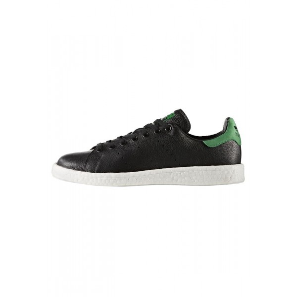 Damen / Herren Adidas Originals STAN SMITH - Fitnessschuhe Low - Obsidian Schwarz/Waldgrün