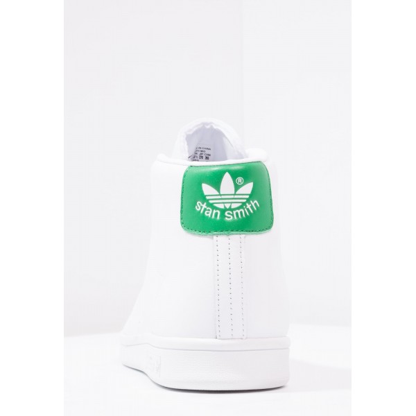 Damen / Herren Adidas Originals STAN SMITH MID - Sportschuhe Hoch - Weiß/Persian Grün