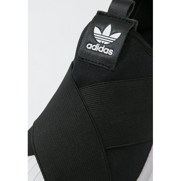 Damen / Herren Adidas Originals SUPERSTAR - Slipper - Core Black/Reines Weiß