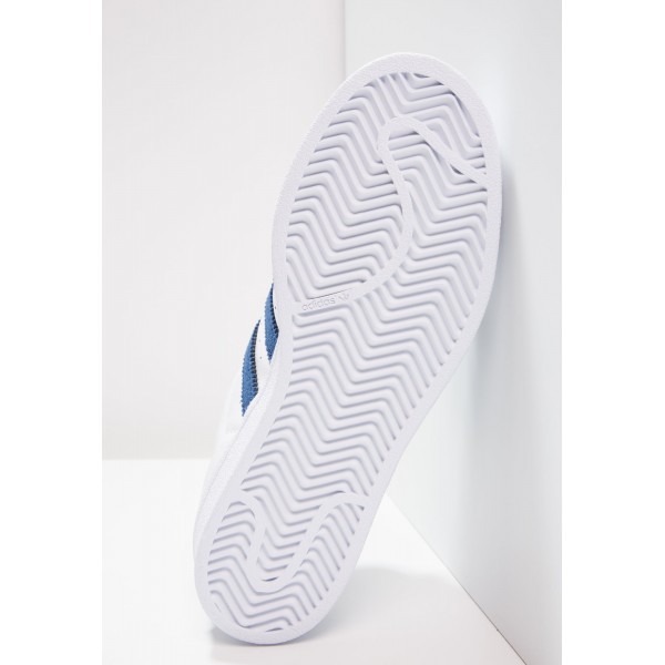 Damen / Herren Adidas Originals SUPERSTAR - Laufschuhe Low - Weiß/Footwear Weiß/Dunkel Jeans Blau/Tiefblau