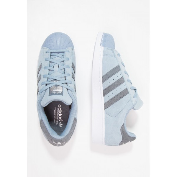 Damen / Herren Adidas Originals SUPERSTAR - Trainingsschuhe Low - Tactile Blau/Hellblau/Dunkelgrau