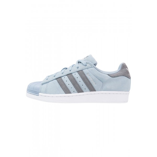 Damen / Herren Adidas Originals SUPERSTAR - Trainingsschuhe Low - Tactile Blau/Hellblau/Dunkelgrau