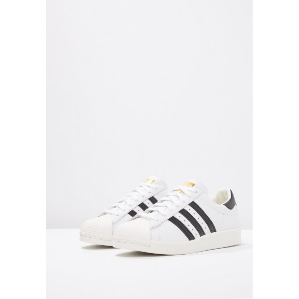 Damen / Herren Adidas Originals SUPERSTAR BOOST - Laufschuhe Low - Weiß/Obsidian Schwarz/Core Black/Gold Metallic